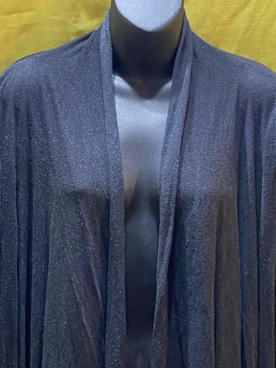 LULULEMON: Open-Front Women's Greyish Charcoal Tunic - Picture 2 of 8